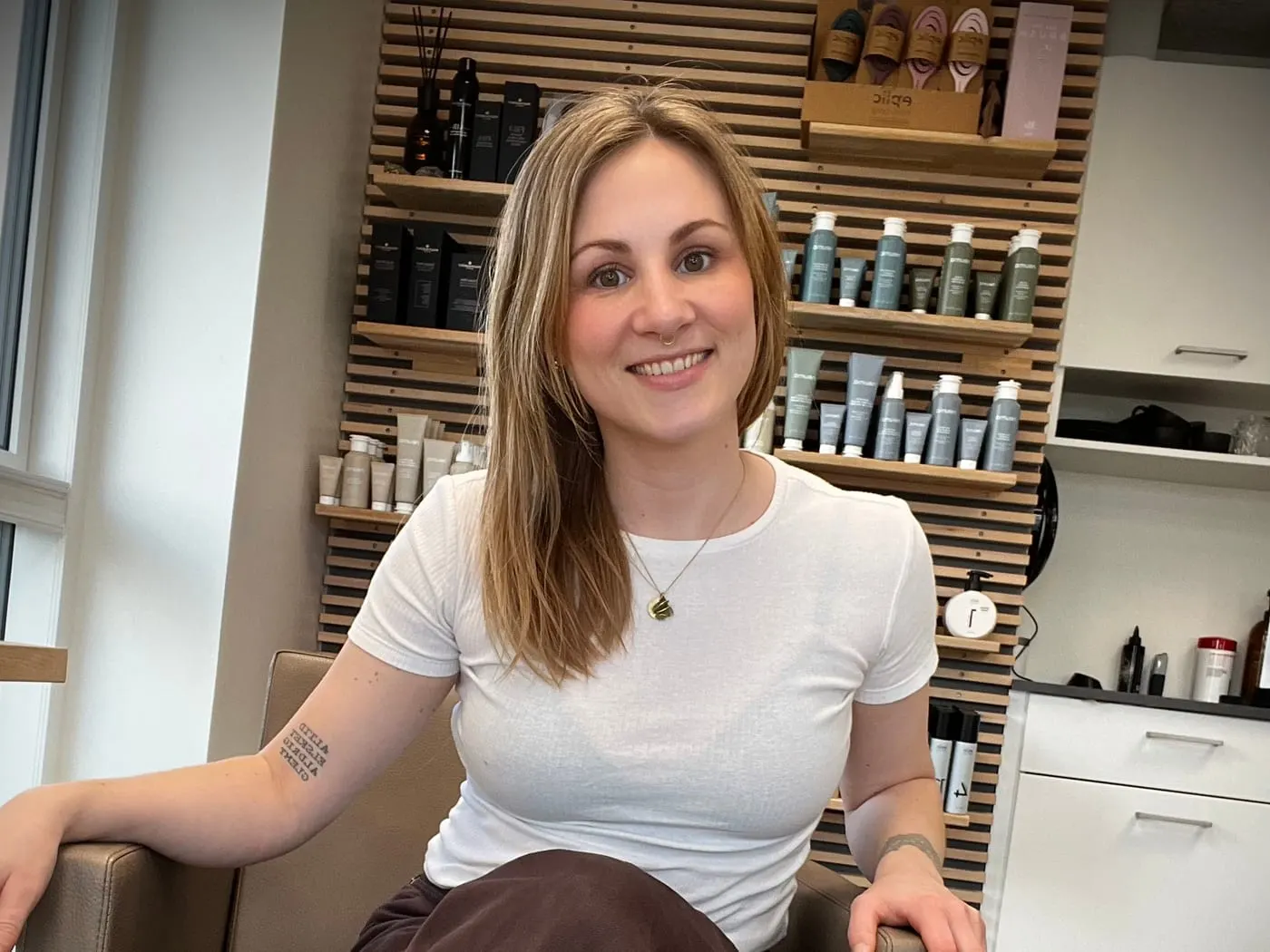 Christina Brøndum, frisør og makeupartist i Holstebro